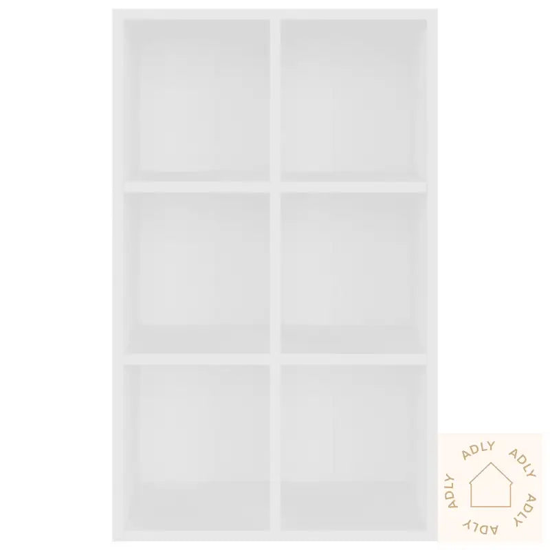 Bokhylle/Skjenk Hvit 66X30X98 Cm Konstruert Tre