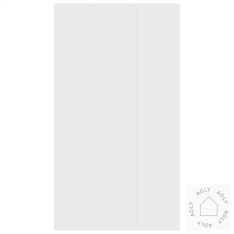 Bokhylle/Skjenk Hvit 66X30X98 Cm Konstruert Tre