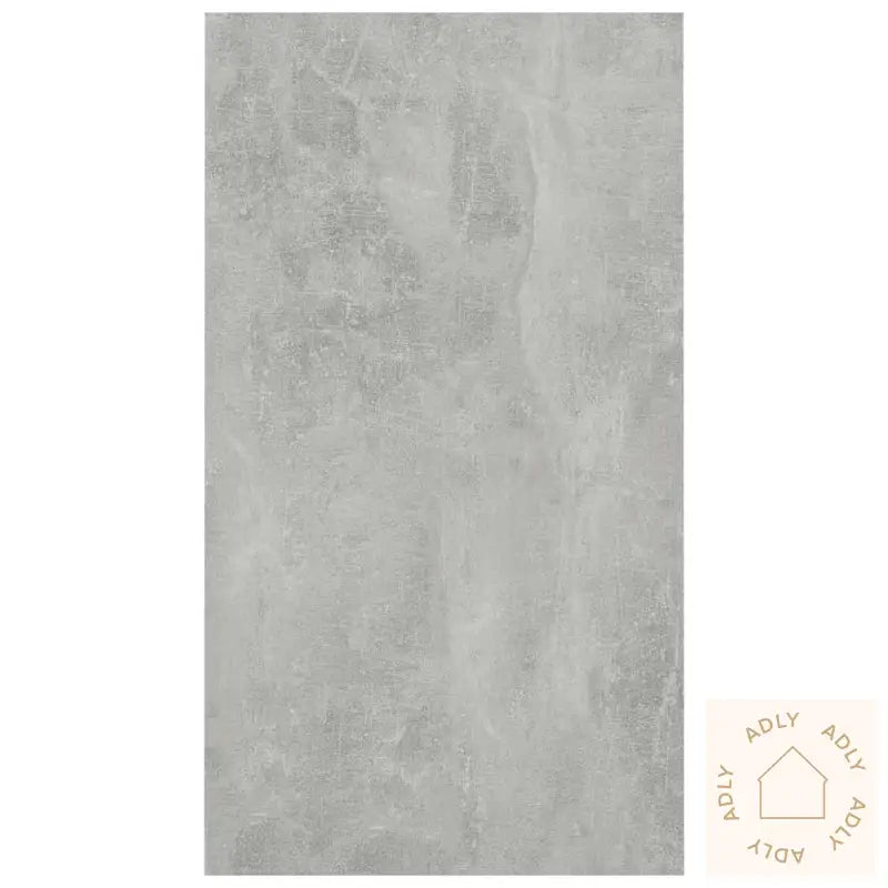 Bokhylle/Skjenk Betonggrå 50X25X80 Cm Konstruert Tre