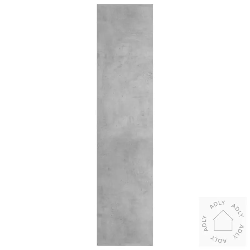 Bokhylle/Skjenk Betonggrå 66X30X130 Cm Konstruert Tre