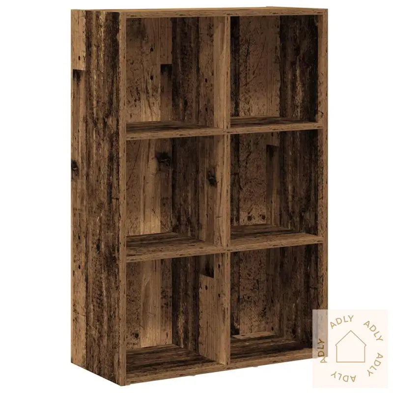 Bokhylle/Skjenk Gammelt Tre 66X30X98 Cm Konstruert Tre