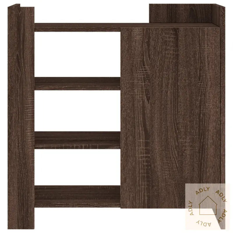 Skjenk Brun Eik 73,5X35X75 Cm Konstruert Tre