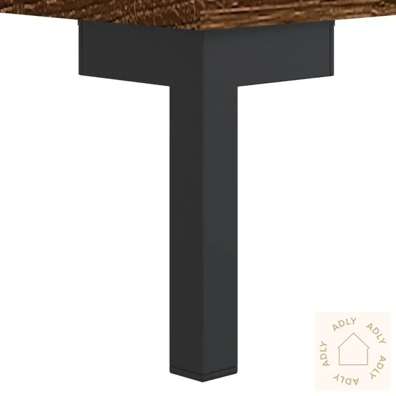 Skjenk Brun Eik 69,5X34X90 Cm Konstruert Tre