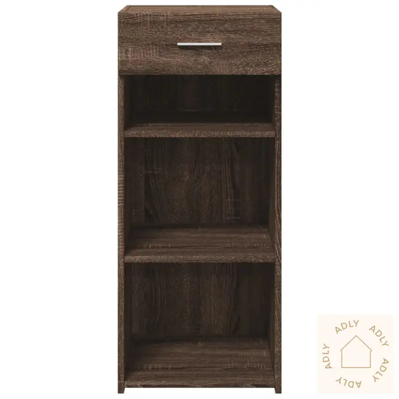Skjenk Brun Eik 40X42,5X93 Cm Konstruert Tre