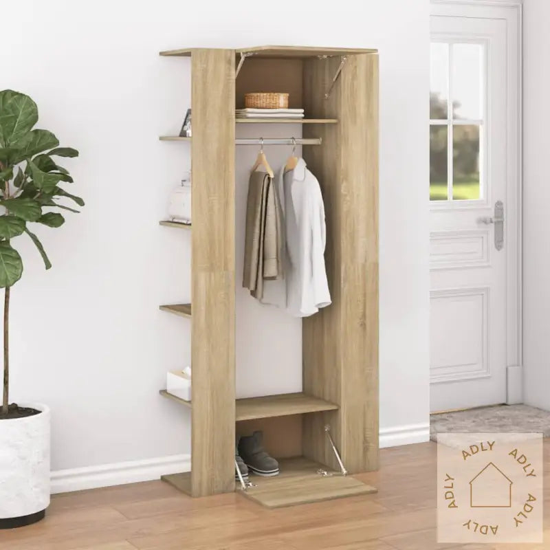 Gangskap Sonoma Eik 97,5X37X99 Cm Konstruert Tre