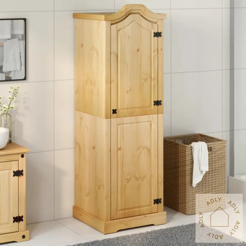 Garderobe Corona 55X52X170 Cm Heltre Furu