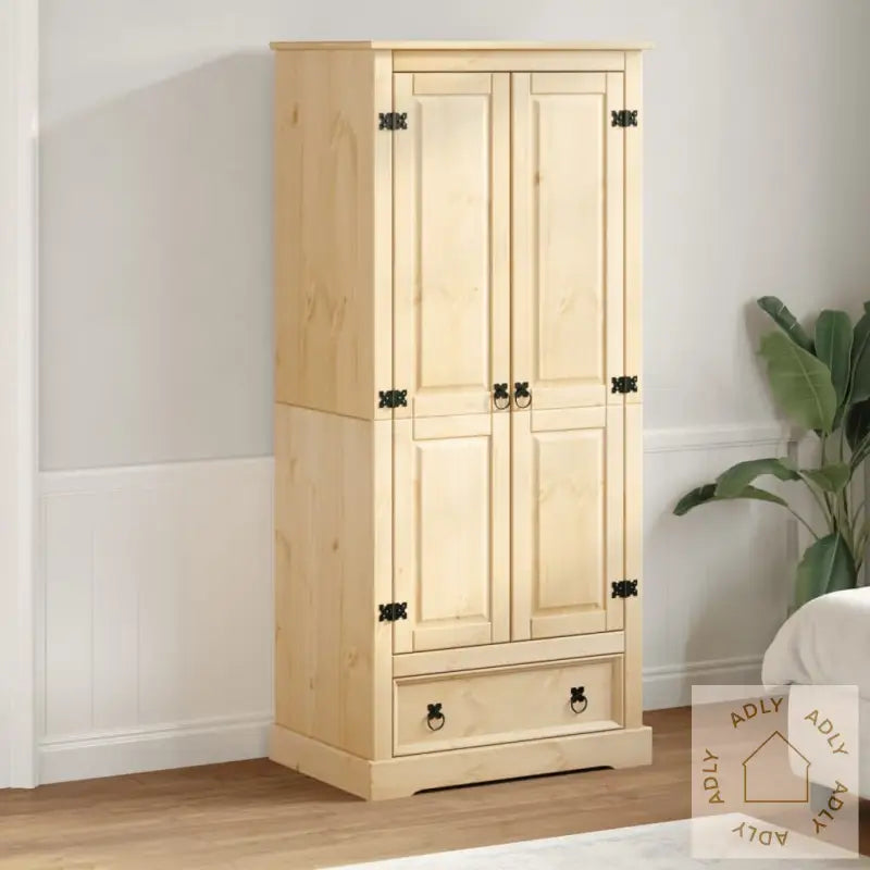 Garderobe Corona 76X50X170 Cm Heltre Furu