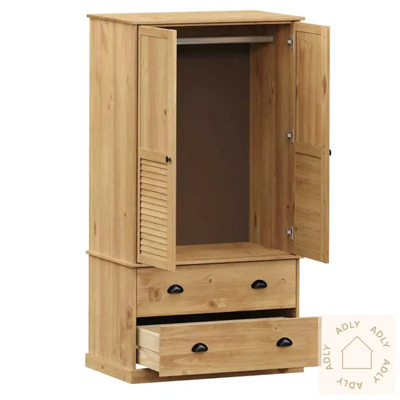 Garderobe Vigo 90X55X170 Cm Heltre Furu