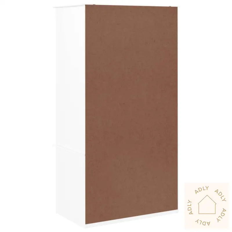 Garderobe Alta Hvit 90X55X170 Cm Heltre Furu