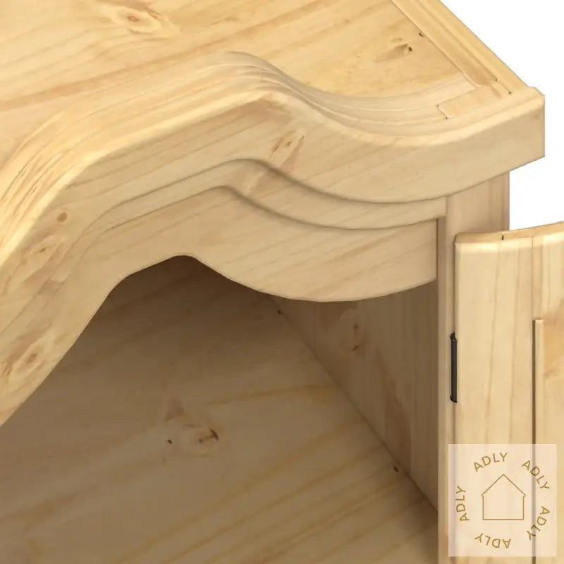 Garderobe Corona 55X52X170 Cm Heltre Furu