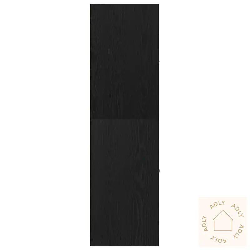Apotekskap Svart Eik 30X41X144,5 Cm Konstruert Tre