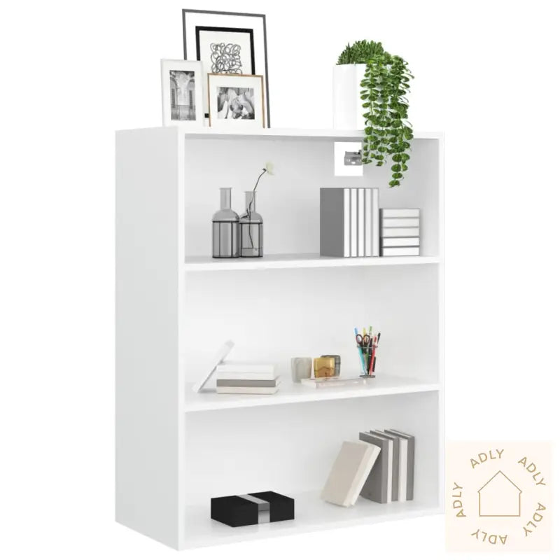 Hengende Veggskap Hvit 69,5X32,5X90 Cm