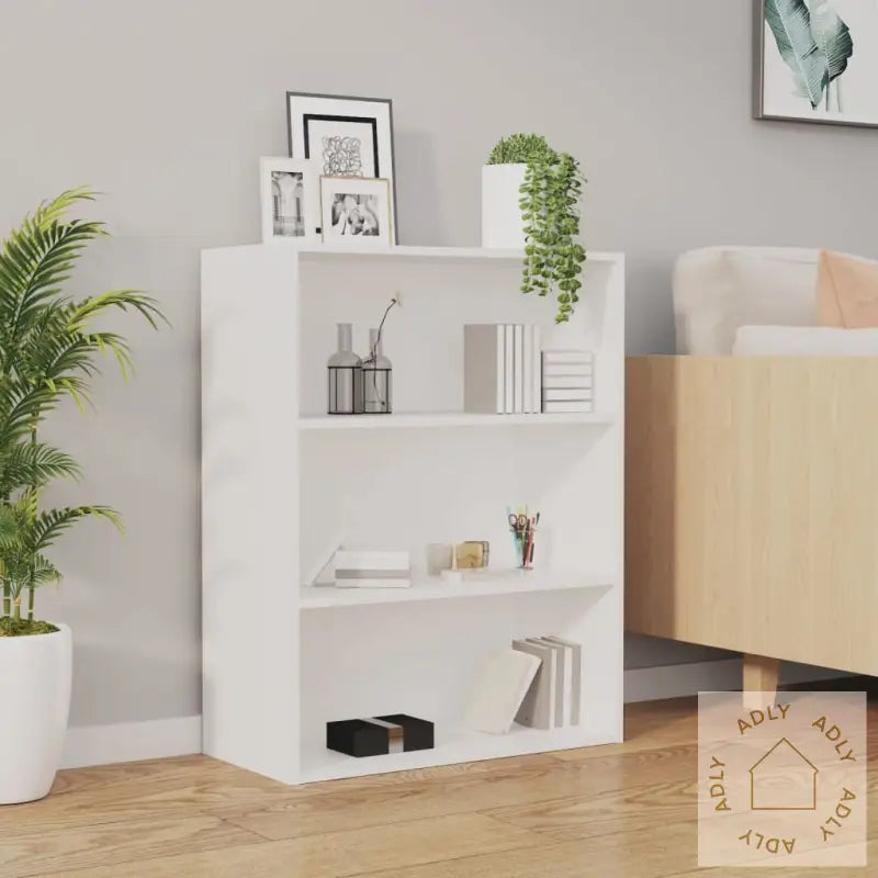 Hengende Veggskap Hvit 69,5X32,5X90 Cm