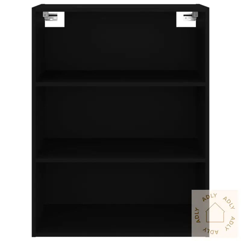 Hengende Veggskap Svart 69,5X32,5X90 Cm
