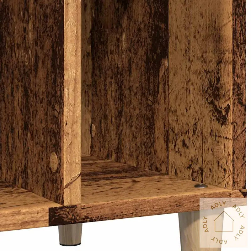 Plateskap Gammelt Tre 100X38X48 Cm Konstruert Tre