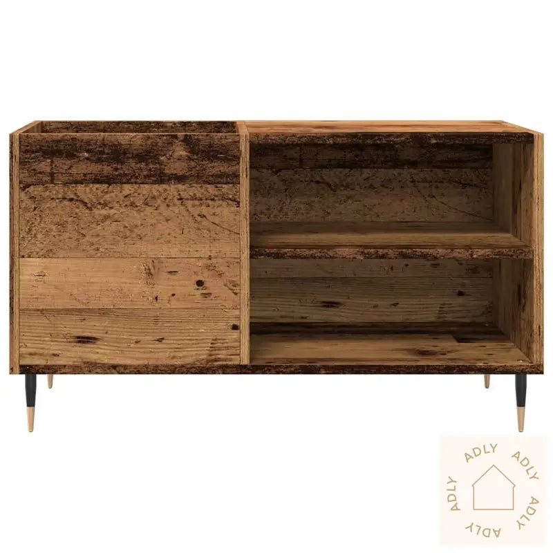 Plateskap Gammelt Tre 84,5X38X48 Cm Konstruert Tre