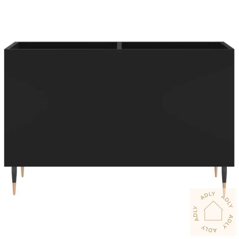 Hifi-Benk Svart 74,5X38X48 Cm Konstruert Tre