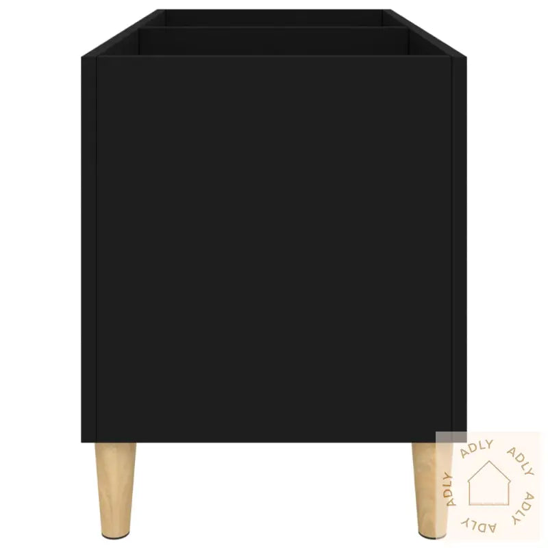 Hifi-Benk Svart 74,5X38X48 Cm Konstruert Tre