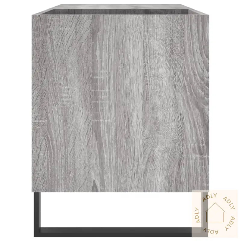 Hifi-Benk Grå Sonoma 85X38X48 Cm Konstruert Tre