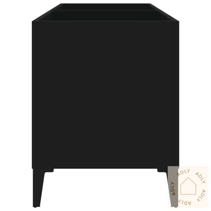 Hifi-Benk Svart 74,5X38X48 Cm Konstruert Tre