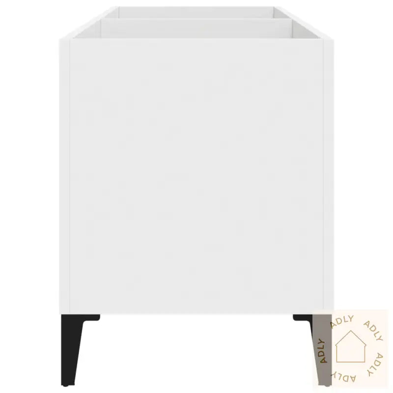 Hifi-Benk Hvit 74,5X38X48 Cm Konstruert Tre