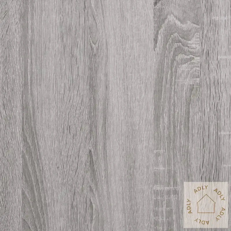 Hifi-Benk Grå Sonoma 84,5X38X89 Cm Konstruert Tre