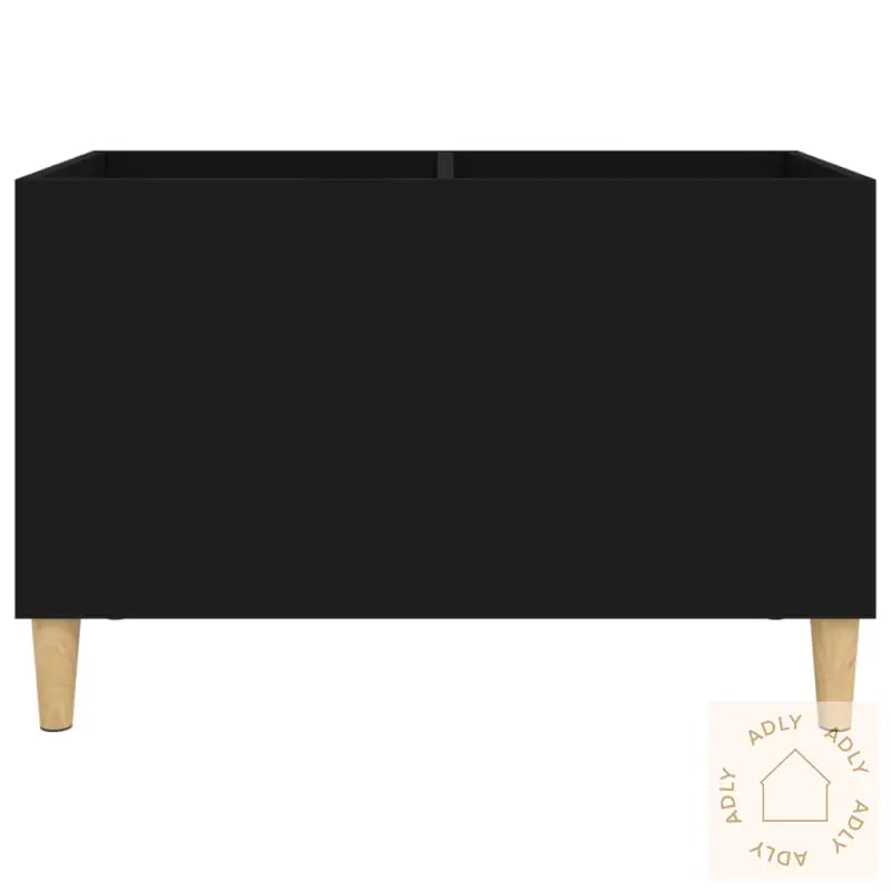 Hifi-Benk Svart 74,5X38X48 Cm Konstruert Tre