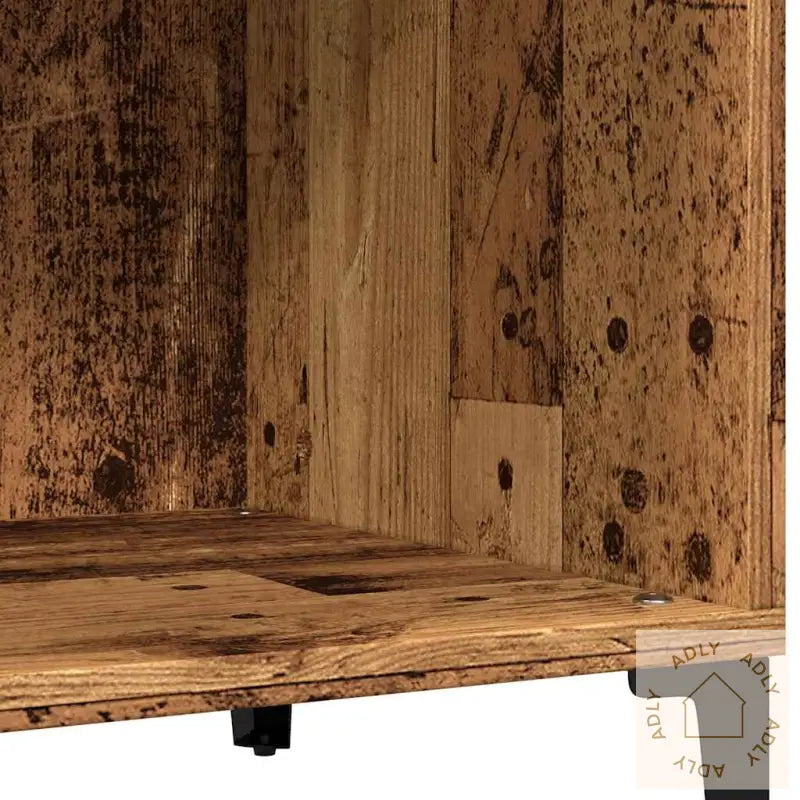 Plateskap Gammelt Tre 84,5X38X89 Cm Konstruert Tre