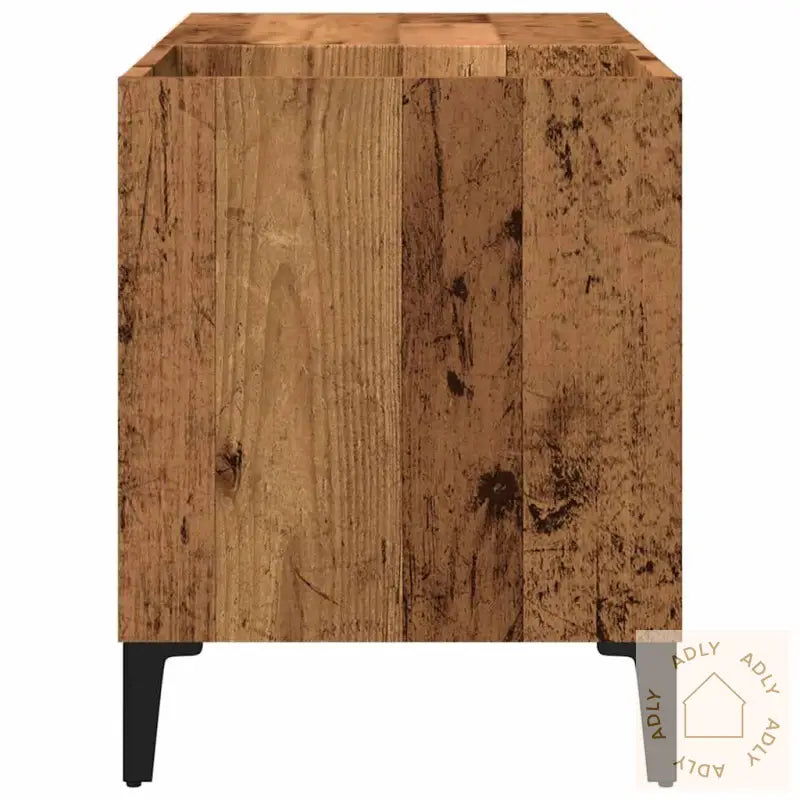 Plateskap Gammelt Tre 84,5X38X48 Cm Konstruert Tre