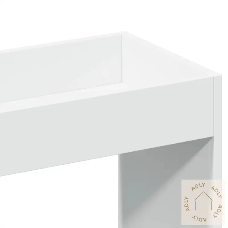Highboard Hvit 63X33X180 Cm Konstruert Tre