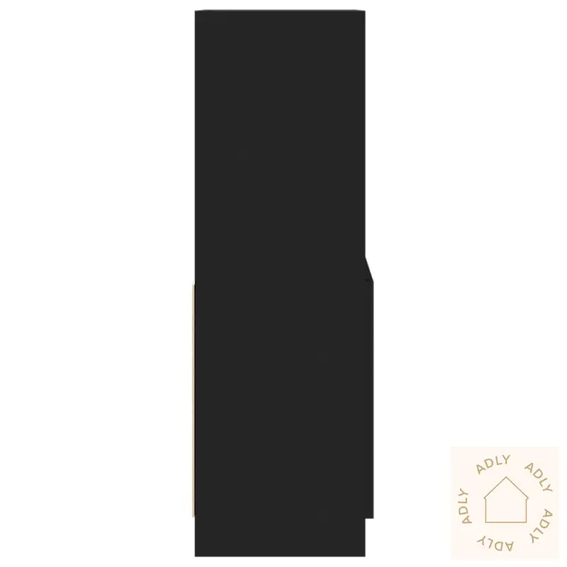 Highboard Svart 63X33X100 Cm Konstruert Tre