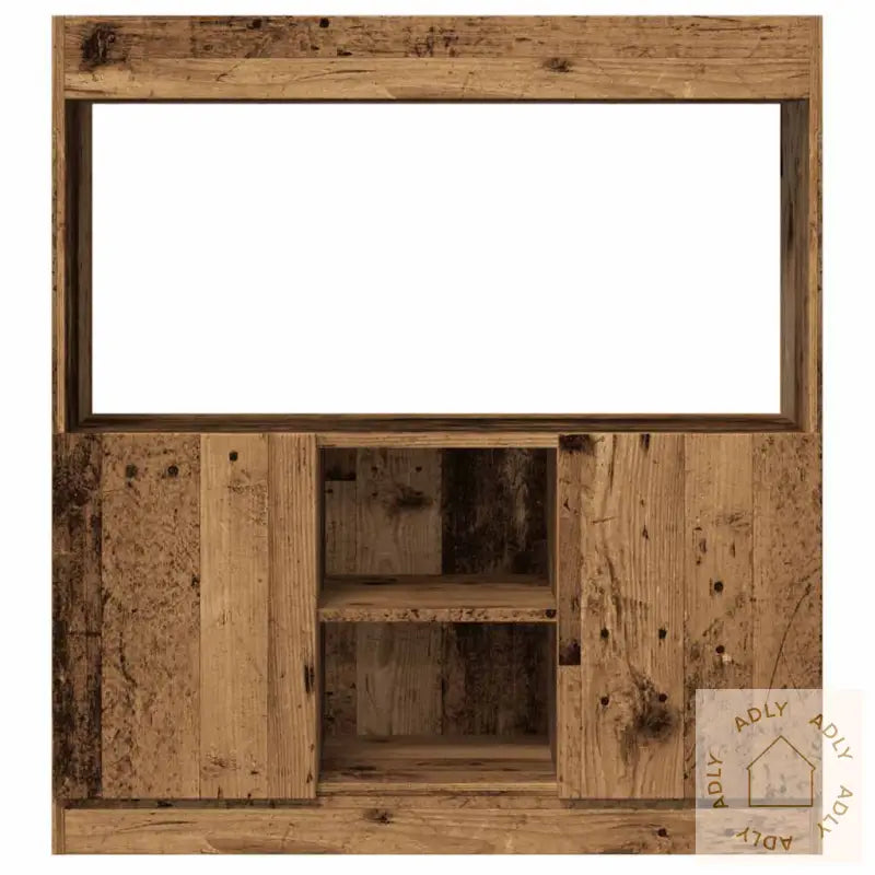 Highboard Gammelt Tre 92X33X100 Cm Konstruert Tre