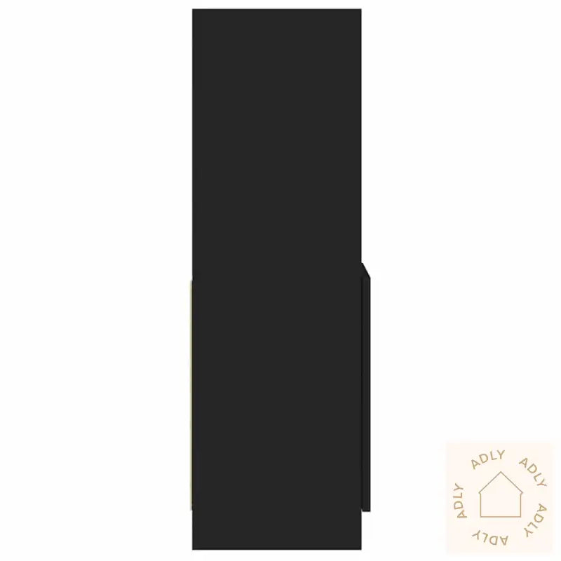 Highboard Svart 92X33X100 Cm Konstruert Tre