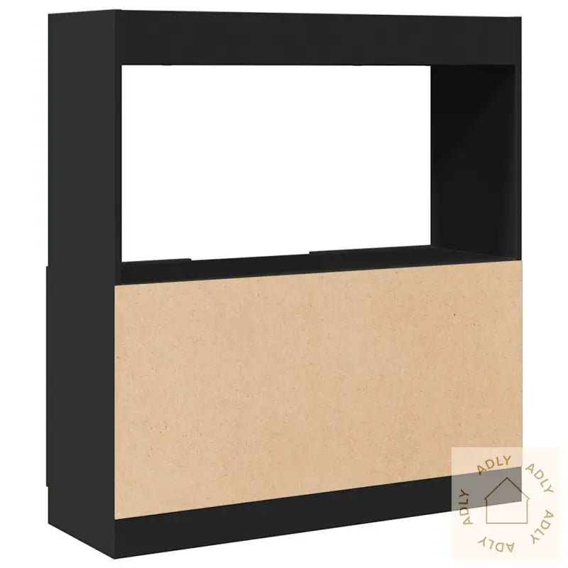 Highboard Svart 92X33X100 Cm Konstruert Tre