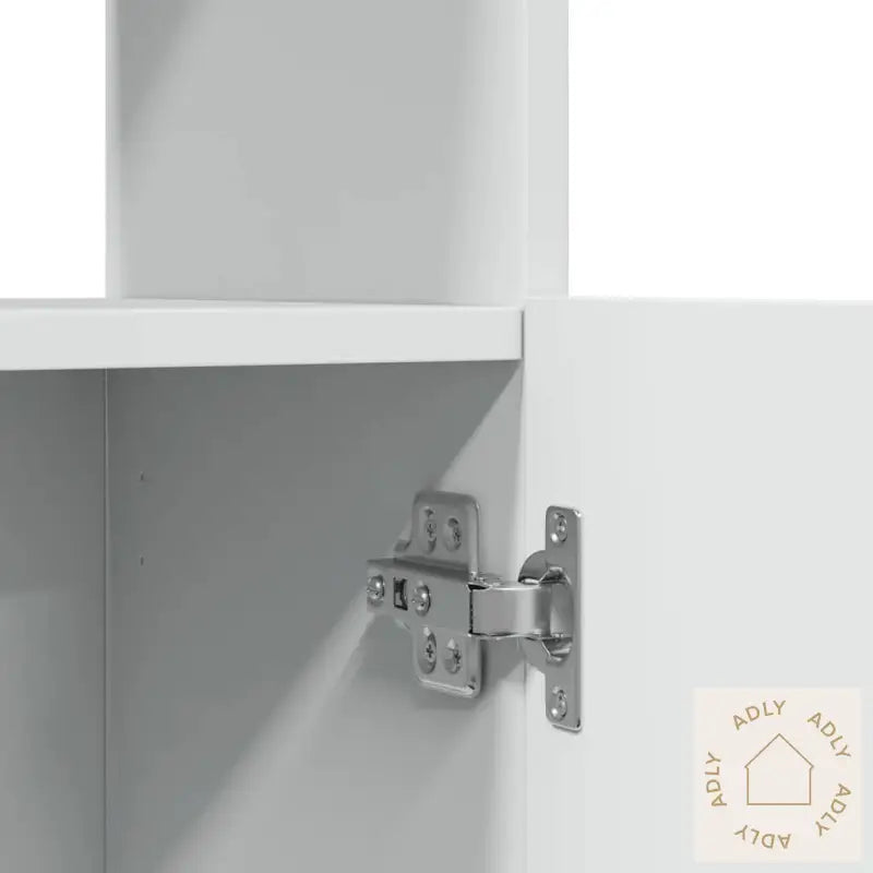 Highboard Hvit 92X33X100 Cm Konstruert Tre