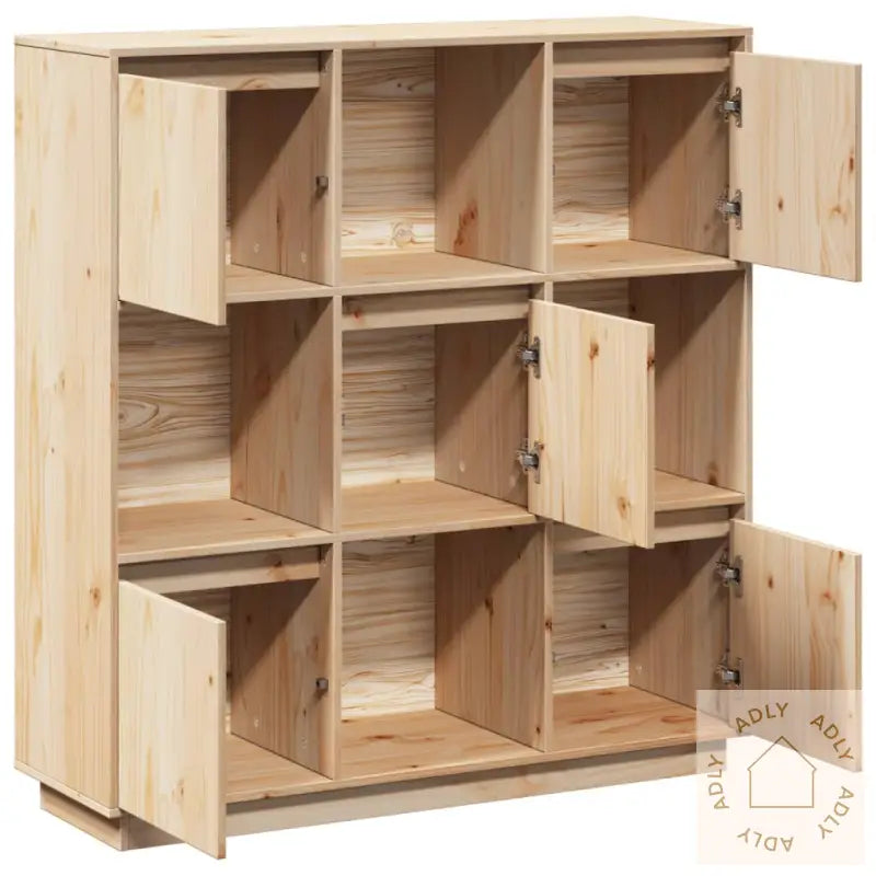 Highboard 110,5X35X117 Cm Heltre Furu