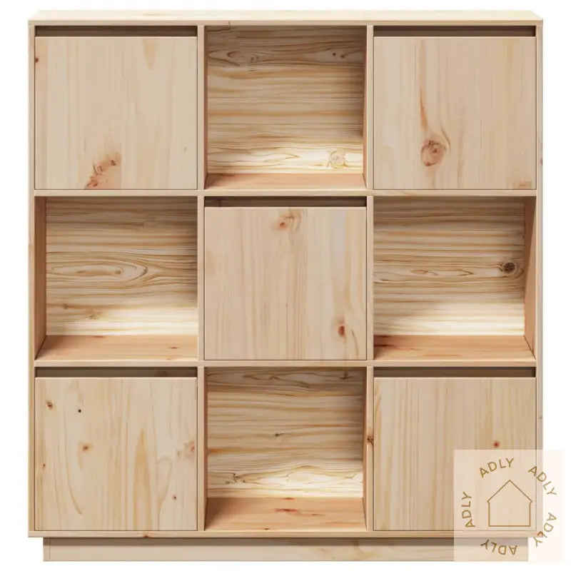 Highboard 110,5X35X117 Cm Heltre Furu