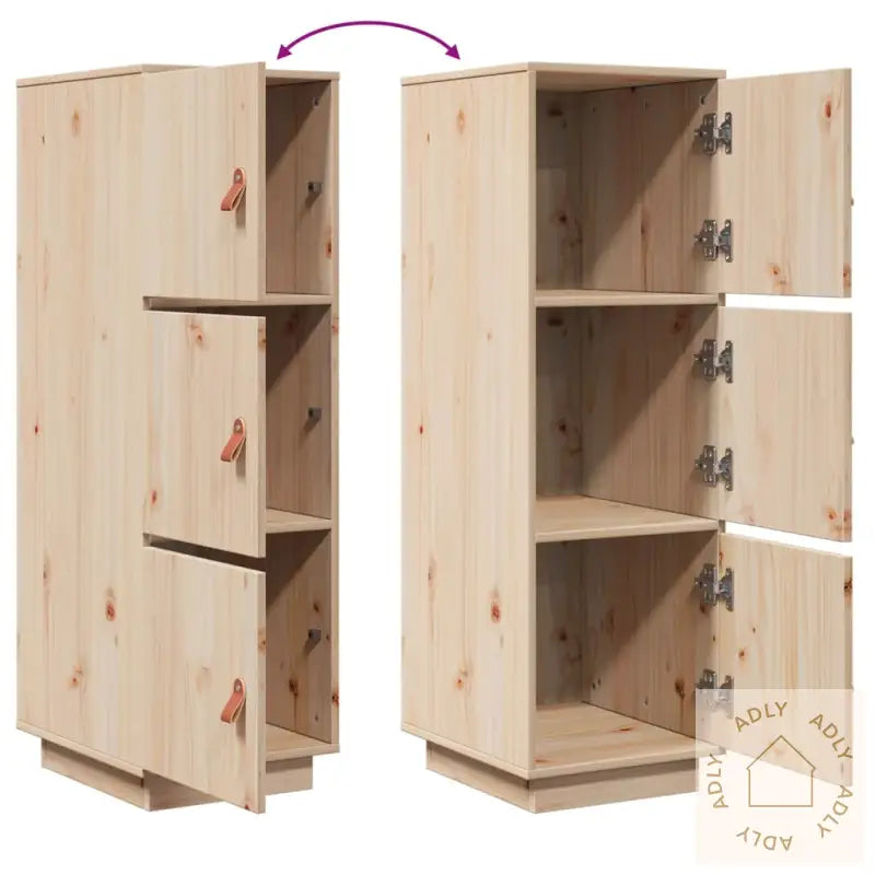 Highboard 34X40X108,5 Cm Heltre Furu