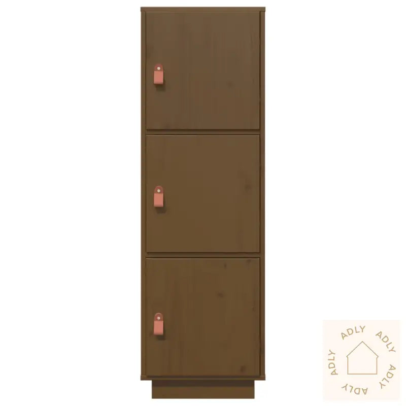 Highboard Honningbrun 34X40X108,5 Cm Heltre Furu