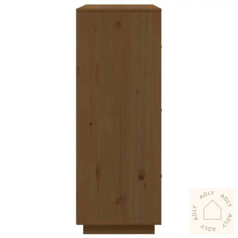 Highboard Honningbrun 67X40X108,5 Cm Heltre Furu