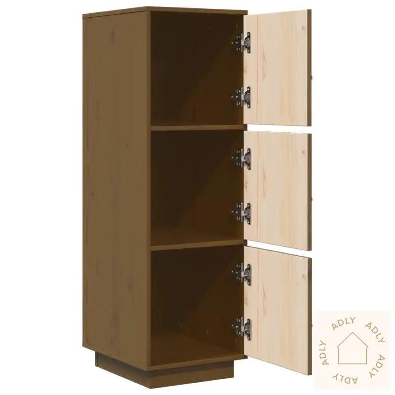 Highboard Honningbrun 34X40X108,5 Cm Heltre Furu