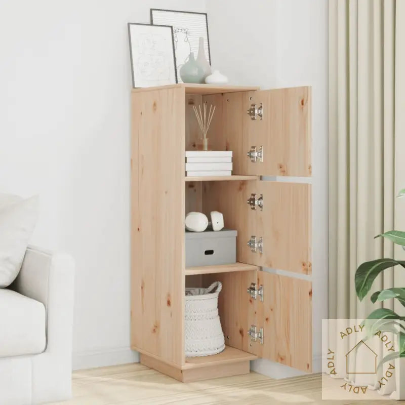 Highboard 34X40X108,5 Cm Heltre Furu