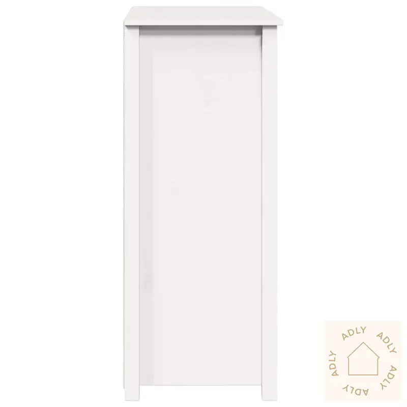 Highboard Hvit 83X41,5X100 Cm Heltre Furu