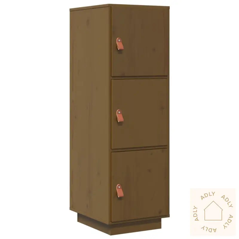 Highboard Honningbrun 34X40X108,5 Cm Heltre Furu