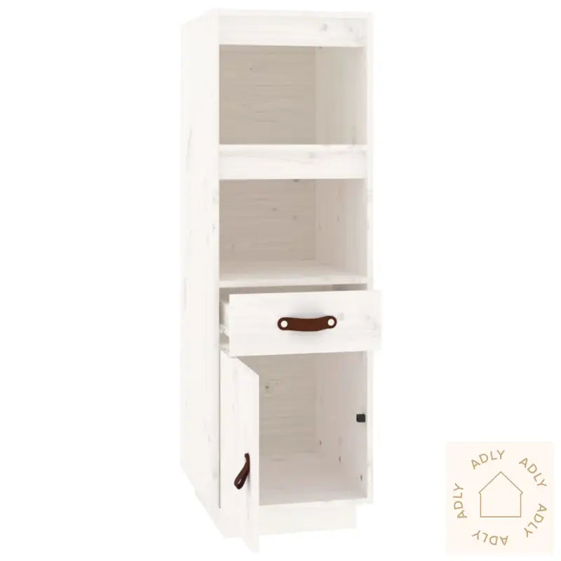 Highboard Hvit 34X40X108,5 Cm Heltre Furu