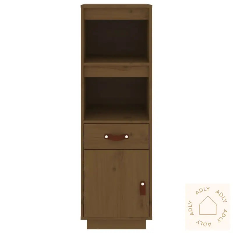 Highboard Honningbrun 34X40X108,5 Cm Heltre Furu