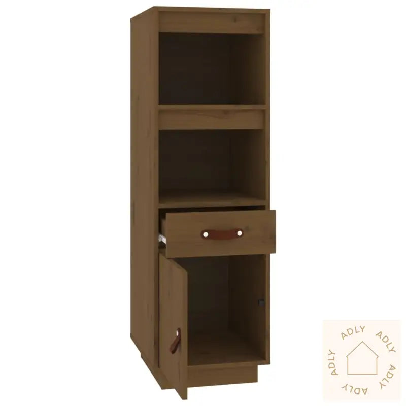 Highboard Honningbrun 34X40X108,5 Cm Heltre Furu