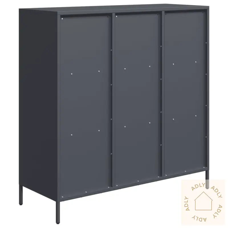 Highboard Antrasitt 101,5X39X103,5 Cm Stål