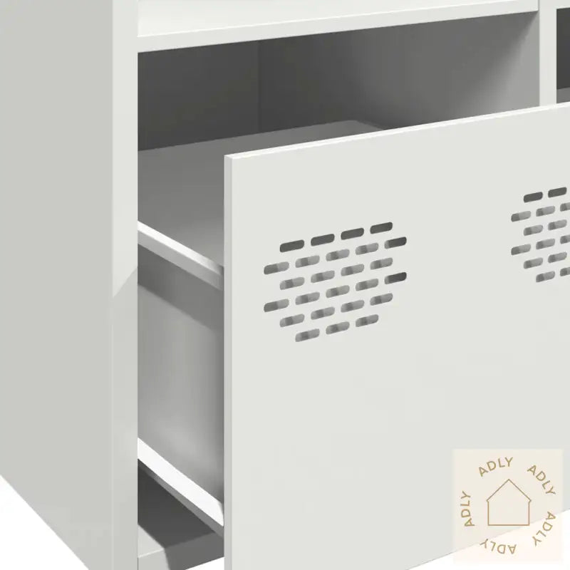 Highboard Hvit 68X39X103,5 Cm Stål