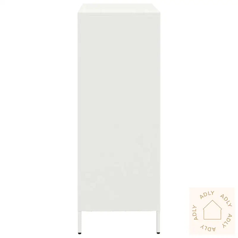 Highboard Hvit 68X39X103,5 Cm Stål